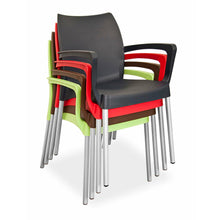 Load image into Gallery viewer, CHAIR RESTAURANT DINING CHAIR  - Polypropylene Star Arm Chair
